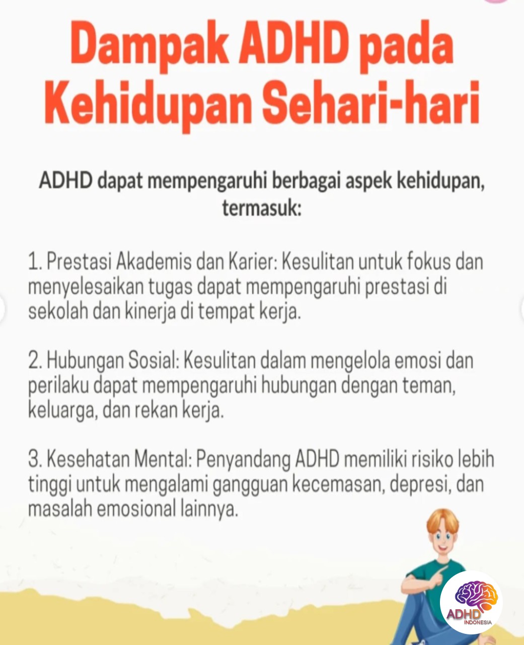 ADHD dan Hubungan Sosial Anak di Lingkungan Sekolah di Kabupaten Bengkulu Tengah