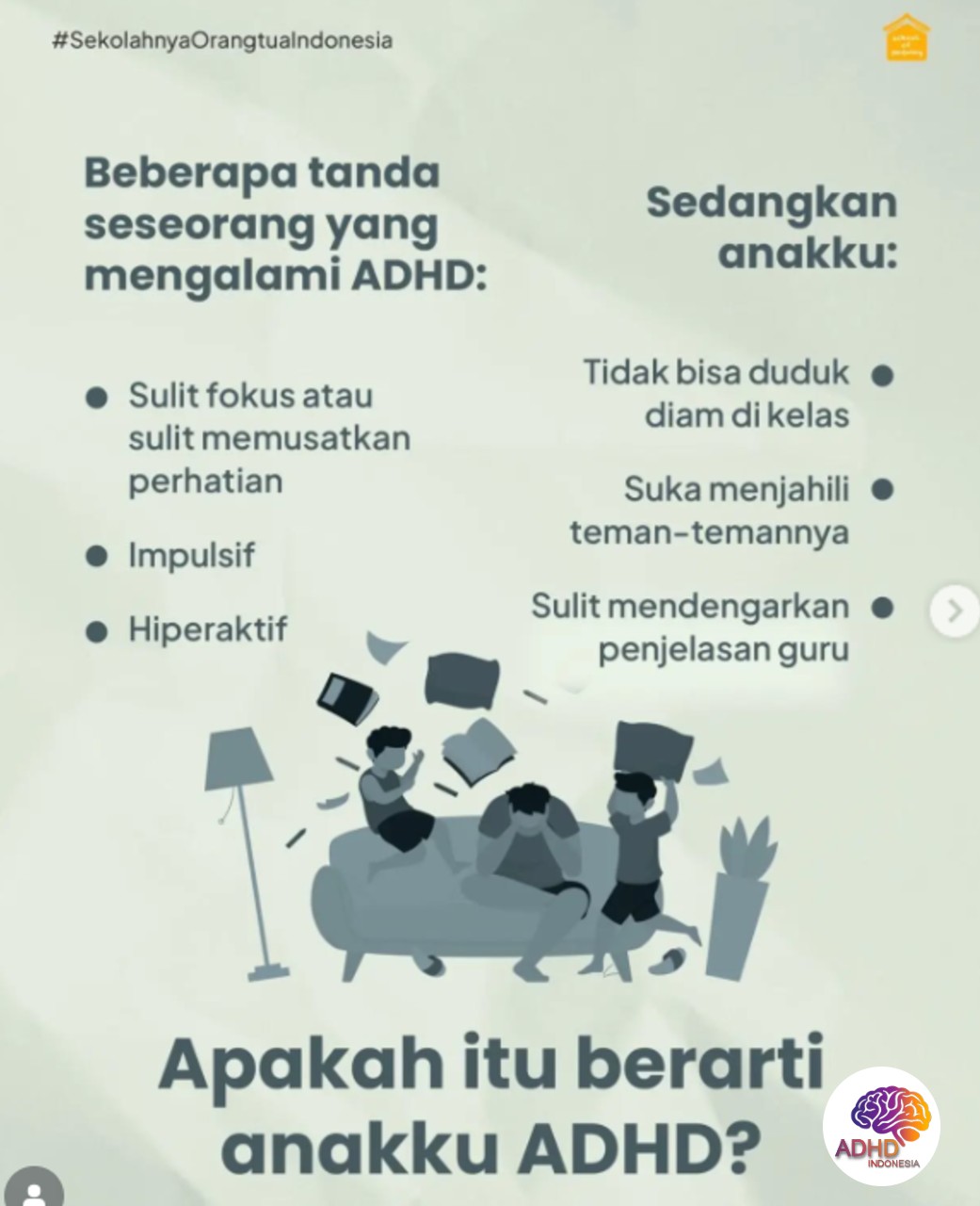 Ciri dan Gejala ADHD pada Anak Usia Dini di Kabupaten Bengkulu Tengah